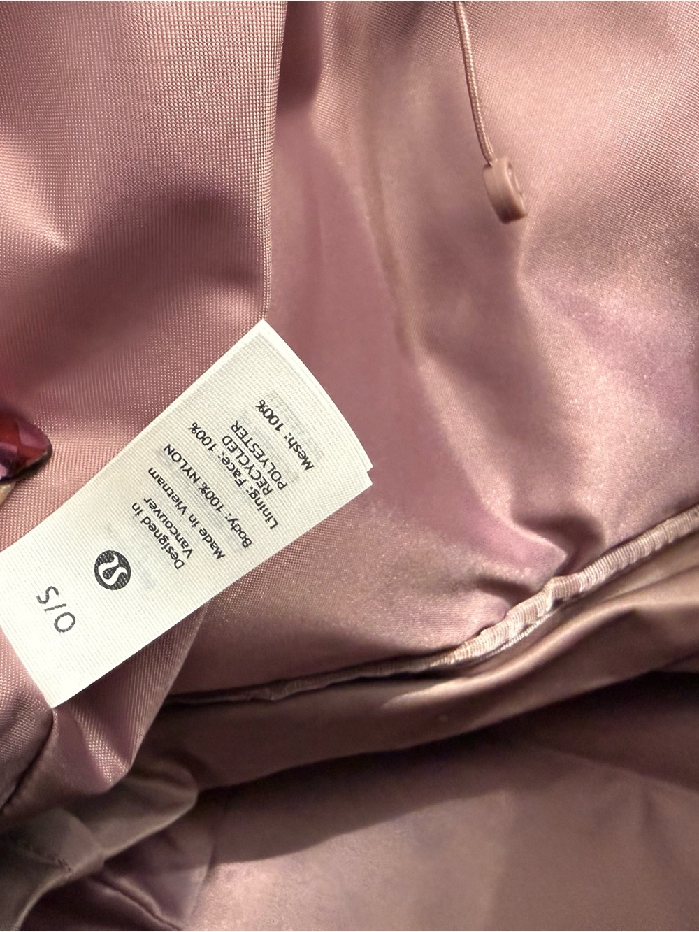 NWOT Lululemon City Adventurer Large Tote Bag 27L Dusty Pink - Picture 15 of 15